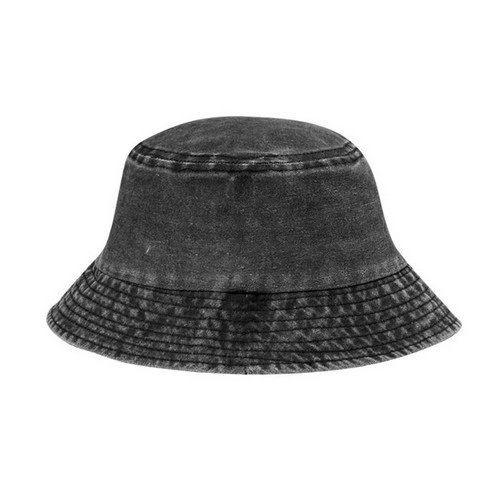 Gorro Bob de algodón transpirable efecto desteñido ref SI27