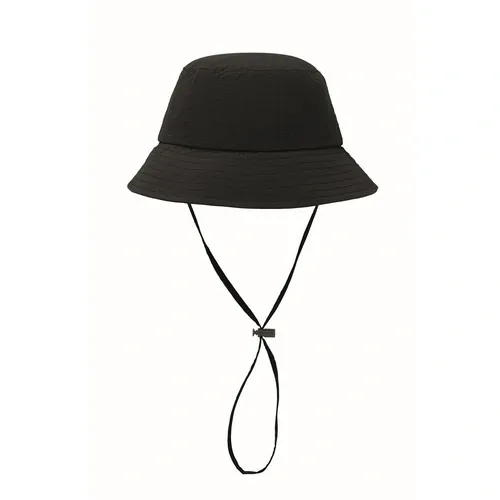Gorro de pescador impermeable plegable para días de lluvia ref MO2877 - Front Negro
