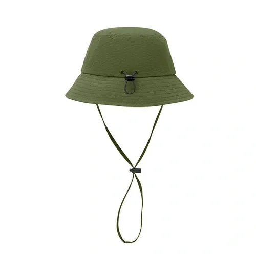 Gorro de pescador impermeable plegable para días de lluvia ref MO2877 - Verde Militar Back