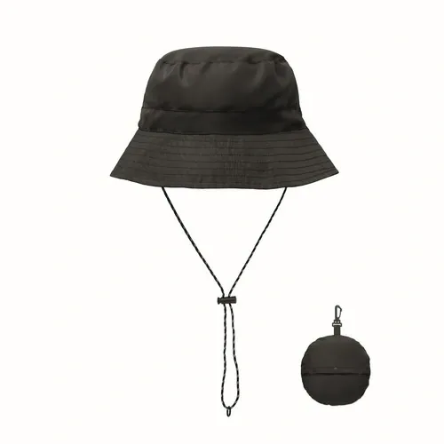Gorro de pescador Lanin repelente al agua personalizable ref MO2952 - Front Negro