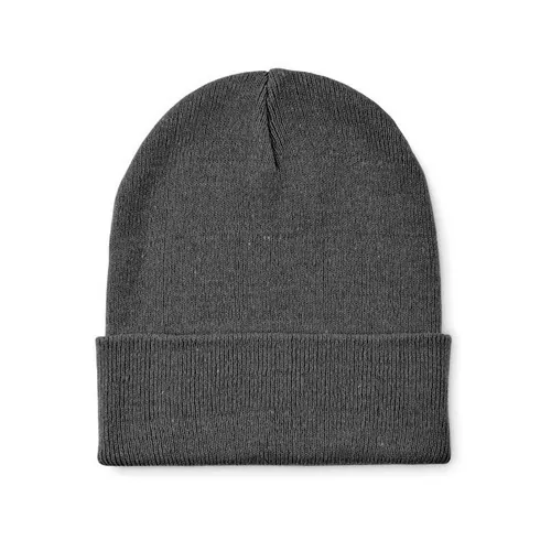 Gorro de punto suave con puño unisex ref MO2705 - Gris Piedra