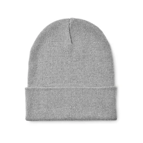 Gorro de punto suave con puño unisex ref MO2705 - Gris