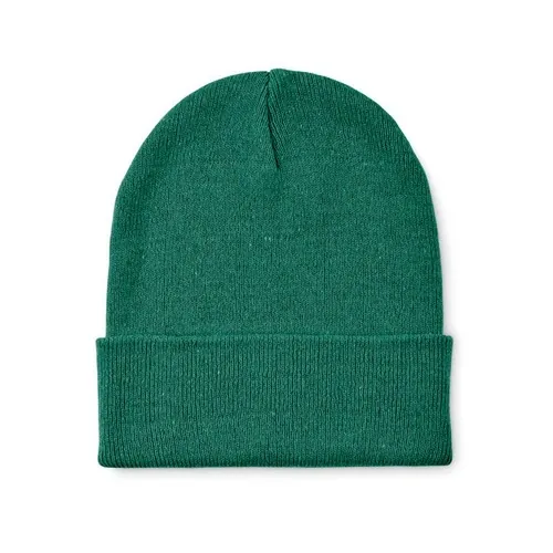 Gorro de punto suave con puño unisex ref MO2705 - Verde Oscuro