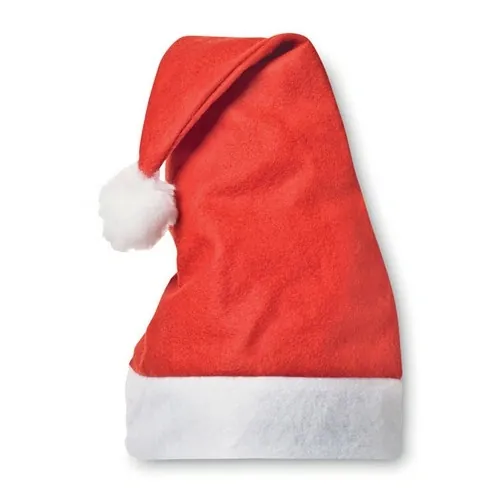 Gorro Papá Noel con diseño festivo ref CX1015 - Side Rojo