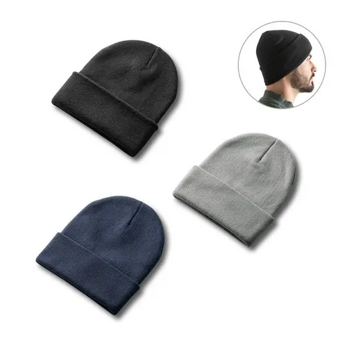 Gorro unisex plegable de poliéster reciclado suave ref 99038 - 00