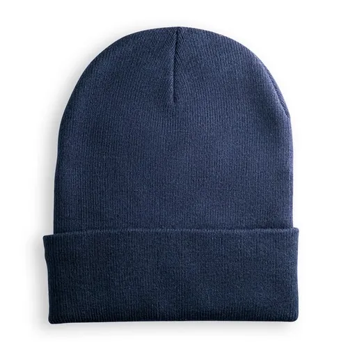 Gorro unisex plegable de poliéster reciclado suave ref 99038 - Azul Marino 02