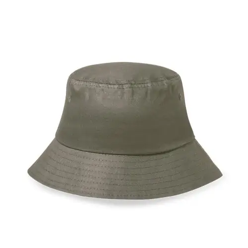Gorro bob de algodón reciclado con ventilación ref 1539 - Kaki