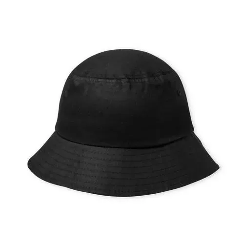 Gorro bob de algodón reciclado con ventilación ref 1539 - Negro