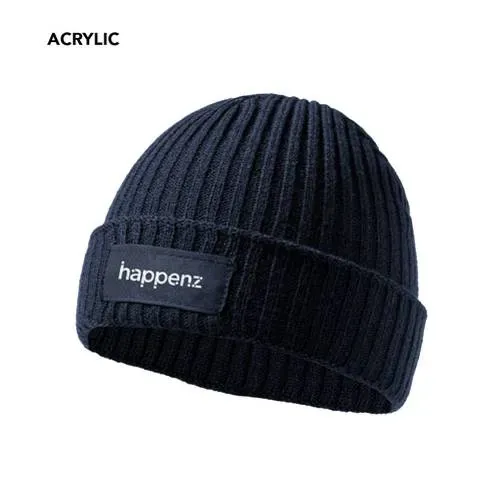 Gorro de punto de canalé suave y cálido ref 1442 - vista 1
