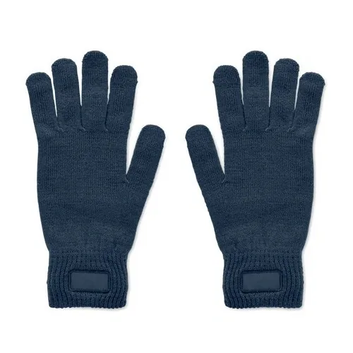 Guantes de punto elásticos de poliéster RPET ref MO2399 - French Marino