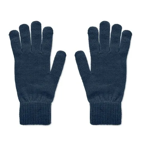 Guantes de punto elásticos de poliéster RPET ref MO2399 - Open French Marino