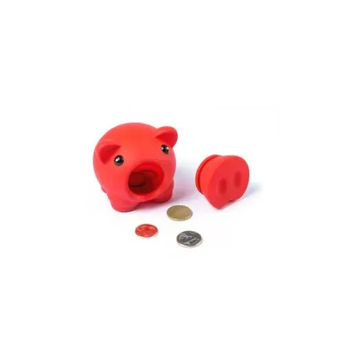 Hucha cerdito suave en vivos colores ref 4615 - 04