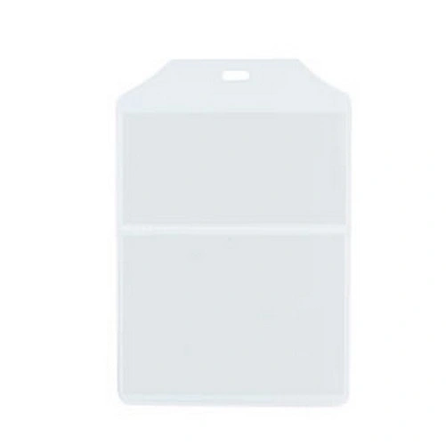 Identificador de PVC vertical con bordes troquelados ref KE26