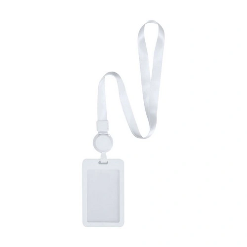 Identificador lanyard Berbom extensible personalizable para eventos ref 22132