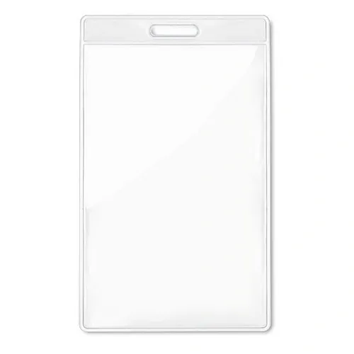 Identificador transparente 7,5 cm x 12,5 cm ref MO8600 - Front Transparente