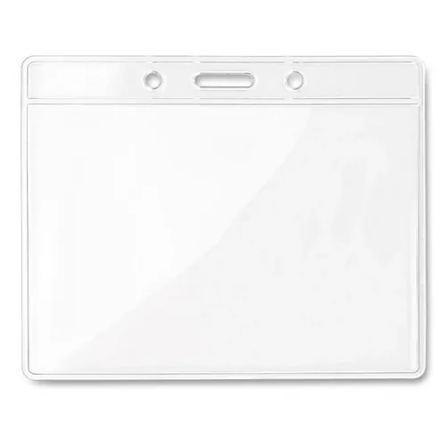 Identificador transparente 10x8 cm ref MO8599 - Front Transparente