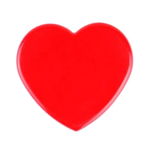 Imán de nevera corazón rojo con diseño atractivo ref CO43 - Rojo