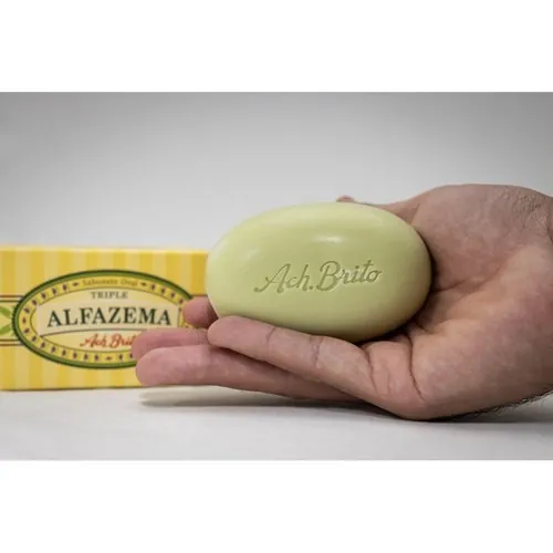 Jabón en forma de guijarro suave y perfumado ref 35608 - Amarillo