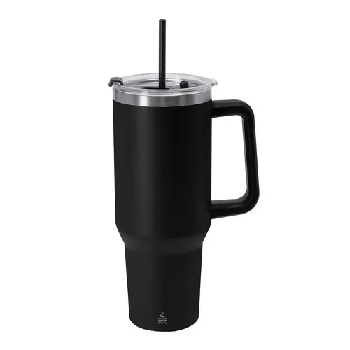 Jarra Térmica Acero Inoxidable Reciclado ref 21979 - Negro