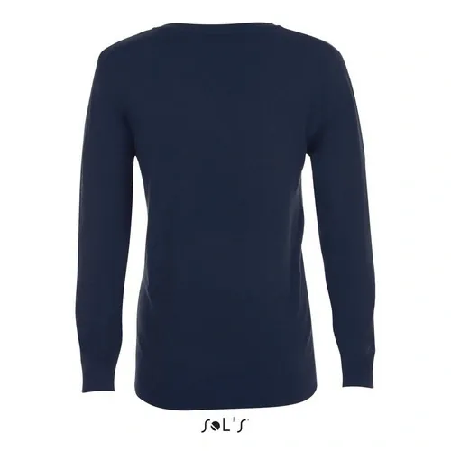 Jersey cuello pico ajustado para mujer ref S01711