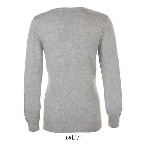 Jersey cuello pico ajustado para mujer ref S01711