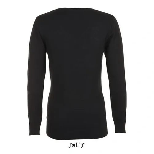 Jersey cuello pico ajustado para mujer ref S01711