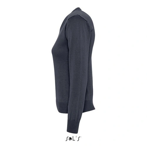 Jersey cuello pico para mujer tejido mezcla ref S90010