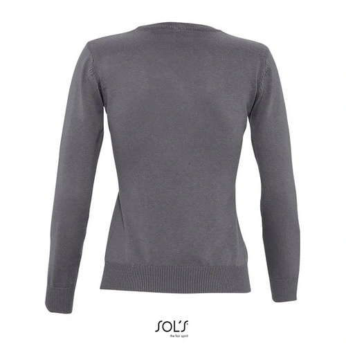 Jersey cuello pico para mujer tejido mezcla ref S90010