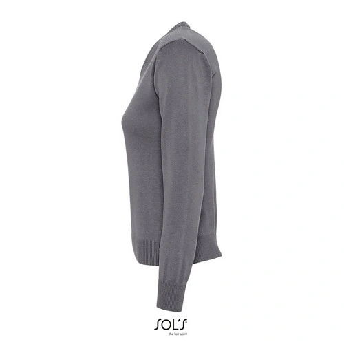 Jersey cuello pico para mujer tejido mezcla ref S90010