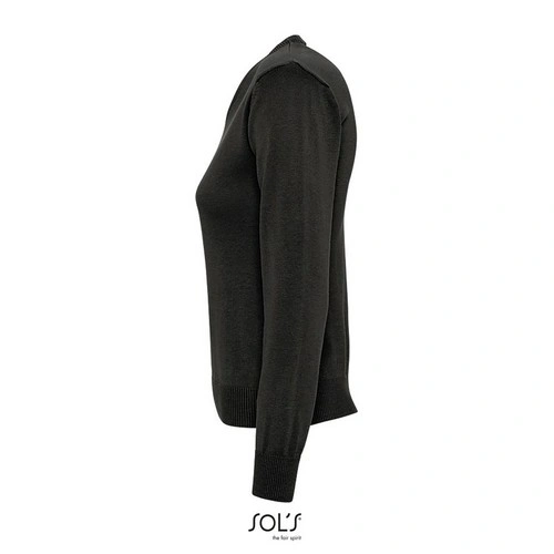 Jersey cuello pico para mujer tejido mezcla ref S90010