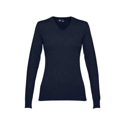 Jersey de pico para mujer en algodón y poliamida ref 30150