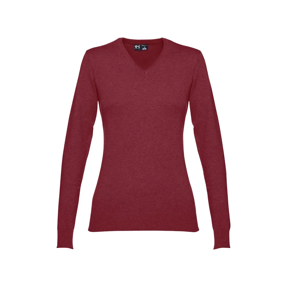Jersey de pico para mujer en algodón y poliamida ref 30150