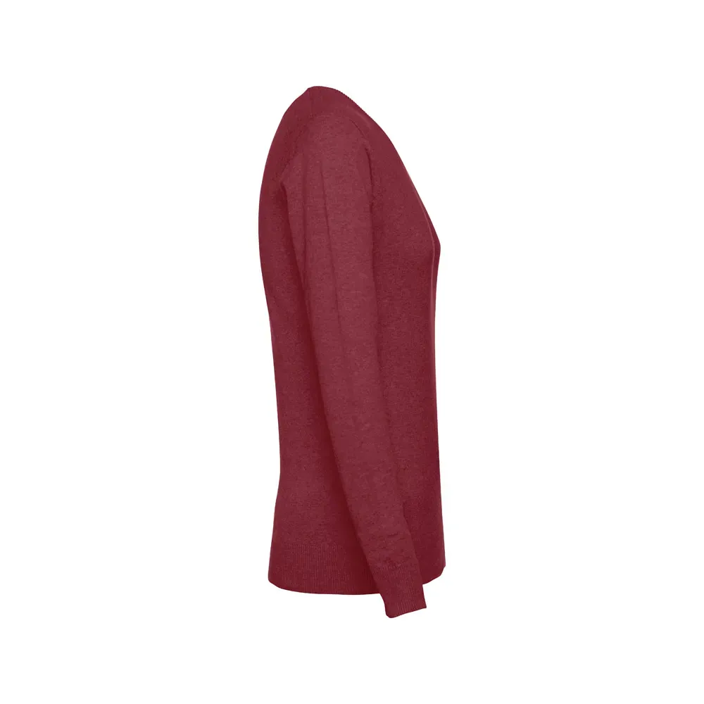 Jersey de pico para mujer en algodón y poliamida ref 30150