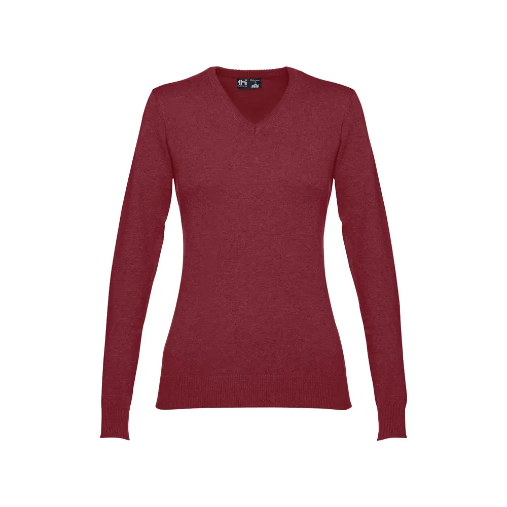 Jersey de pico para mujer en algodón y poliamida ref 30150
