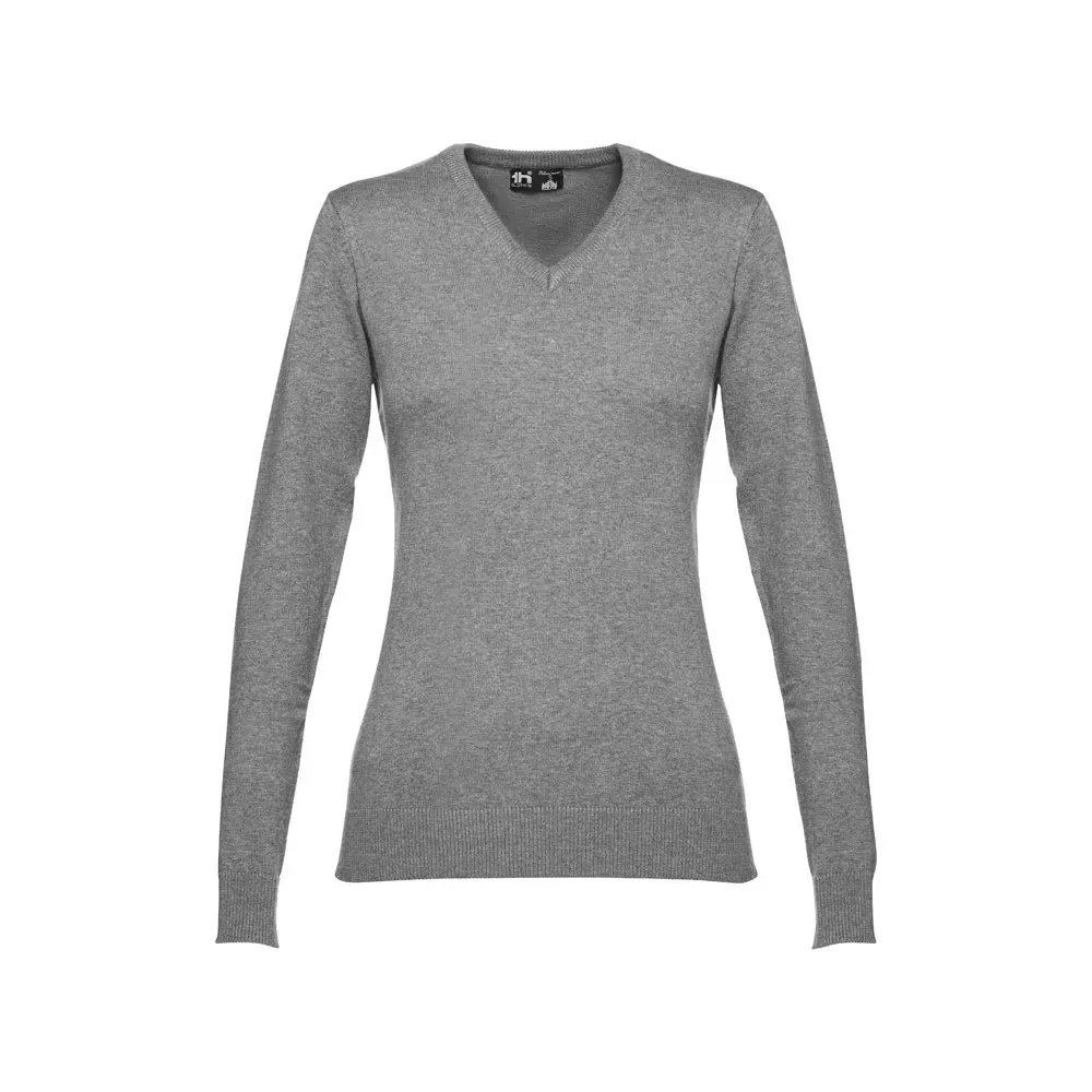 Jersey de pico para mujer en algodón y poliamida ref 30150