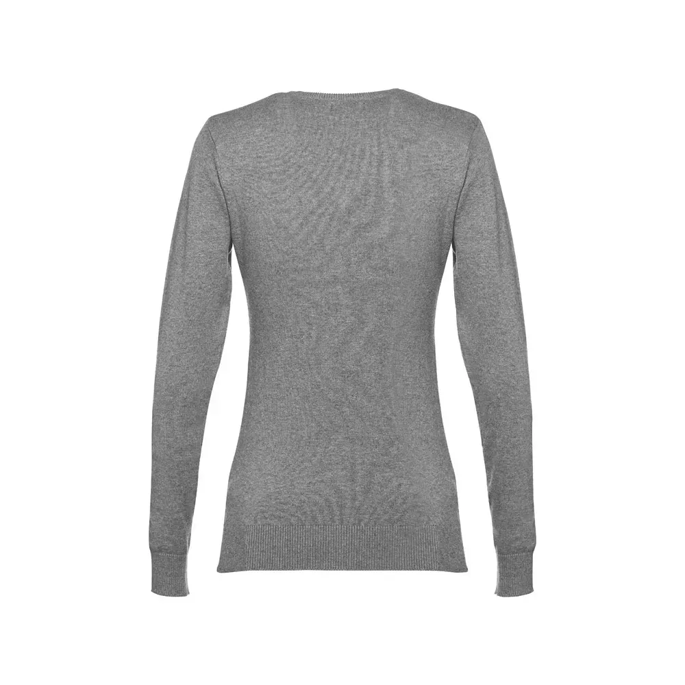 Jersey de pico para mujer en algodón y poliamida ref 30150