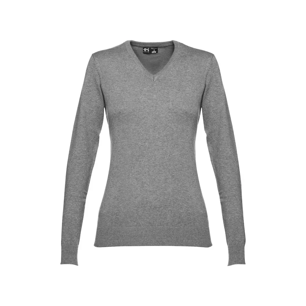 Jersey de pico para mujer en algodón y poliamida ref 30150