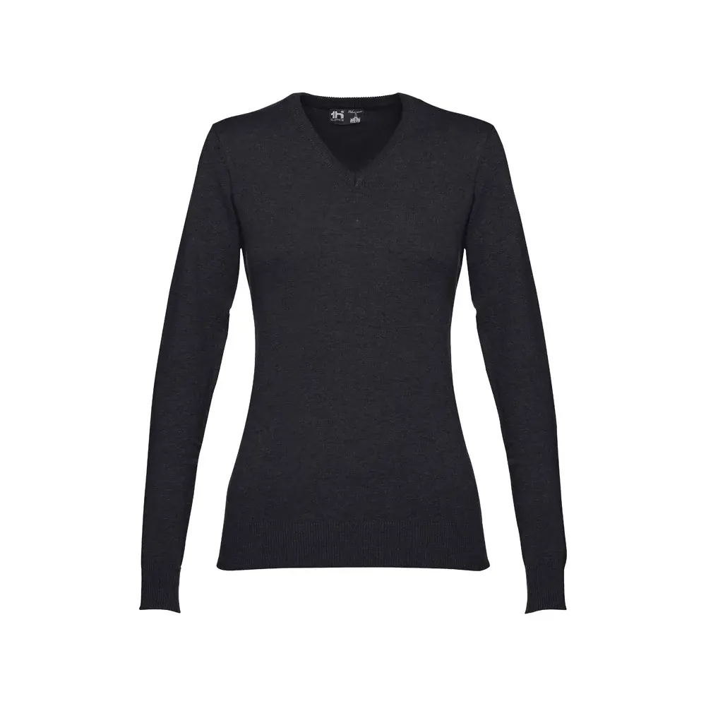 Jersey de pico para mujer en algodón y poliamida ref 30150