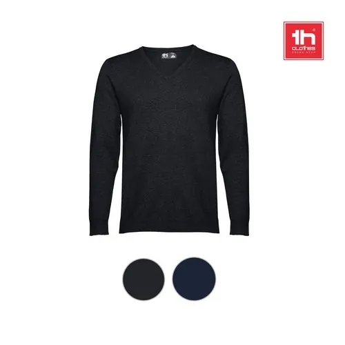 Jersey unisex cuello en V con algodón y poliamida ref 30149 - 00 01