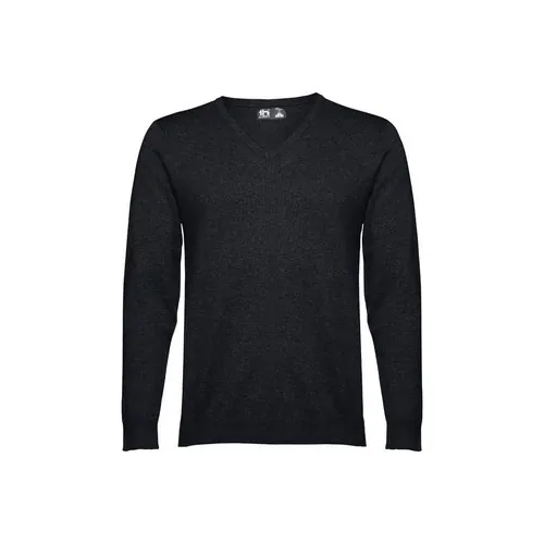 Jersey unisex cuello en V con algodón y poliamida ref 30149 - Negro