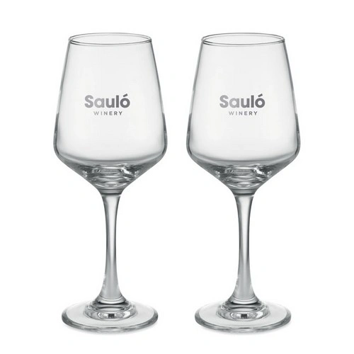 Juego de 2 copas de vino con capacidad de 400 ml ref MO6643
