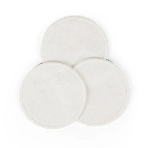 ELISE Juego de 3 discos limpiadores faciales reutilizables ref 95113 - Natural Back