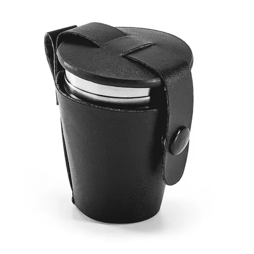 Juego de 4 tazas de acero inoxidable con bolsa de transporte ref 94664 - Cromado 02