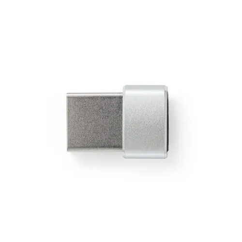 Juego de adaptadores de aluminio USB-A a USB-C ref 97090 - Cromado Satinado 03