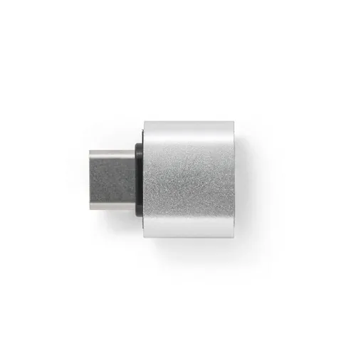 Juego de adaptadores de aluminio USB-A a USB-C ref 97090 - Cromado Satinado 04