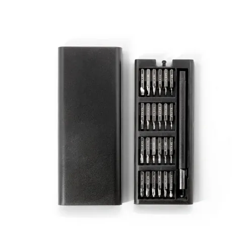 ATOM Juego de destornilladores magnéticos personalizable y práctico ref 98167 - Negro