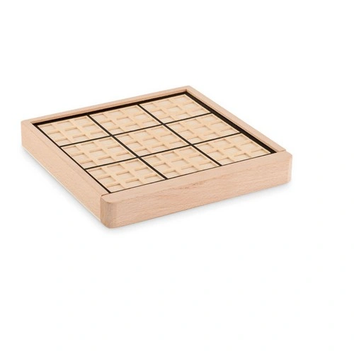 Juego de sudoku de madera lujo con 99 fichas numeradas ref MO6793