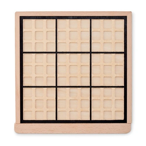 Juego de sudoku de madera lujo con 99 fichas numeradas ref MO6793