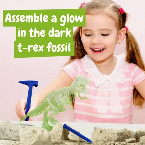 Juego educativo de excavación de fósiles T-rex ref 35818 - Multicolor 03