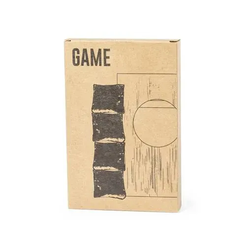 Juego de habilidad en madera de pino con 4 saquitos ref 1505 - 02